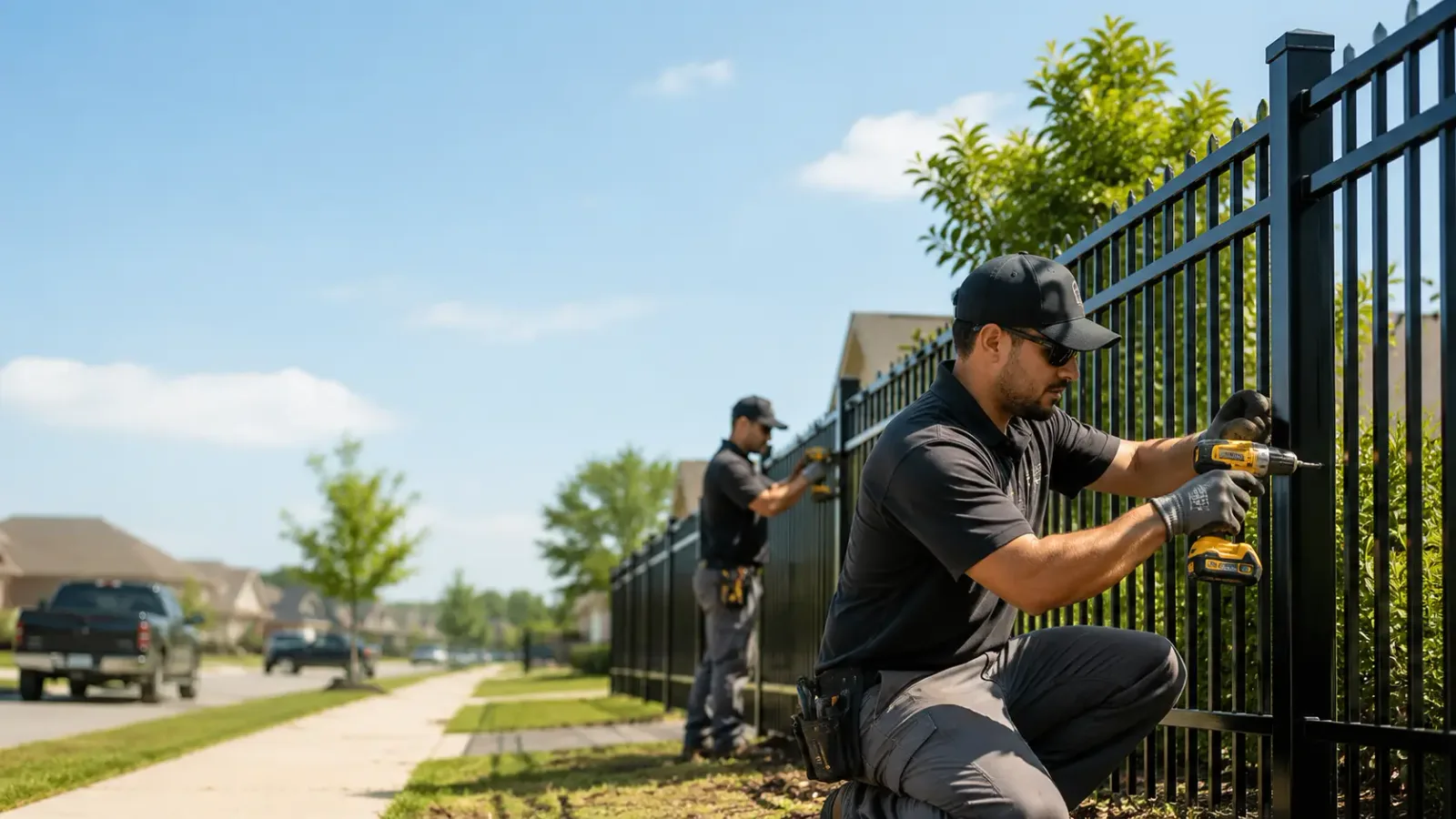 Metal Fence Installation in Pittsville, VA